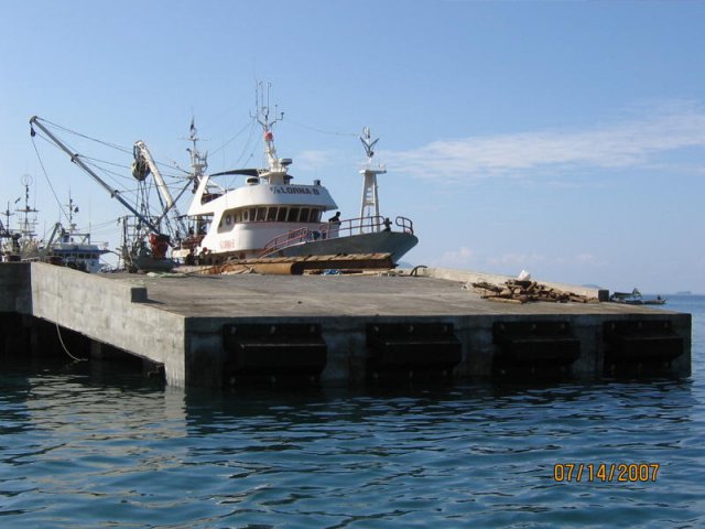Rehabilitation of Existing RC Wharf and Repair of Damaged Rock Bulkhead and Pavement - Port of Mati, Davao Oriental