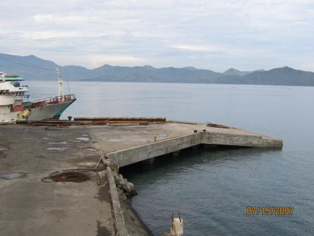 Rehabilitation of Existing RC Wharf and Repair of Damaged Rock Bulkhead and Pavement - Port of Mati, Davao Oriental
