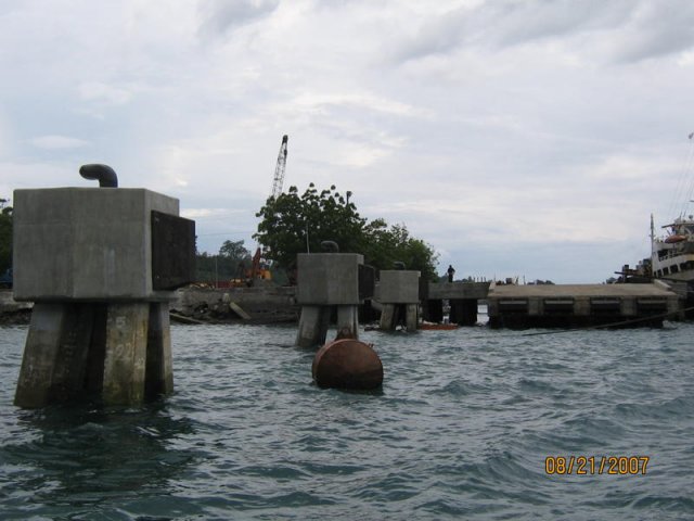 Rehabilitation of Existing RC Wharf and Repair of Damaged Rock Bulkhead and Pavement - Port of Mati, Davao Oriental